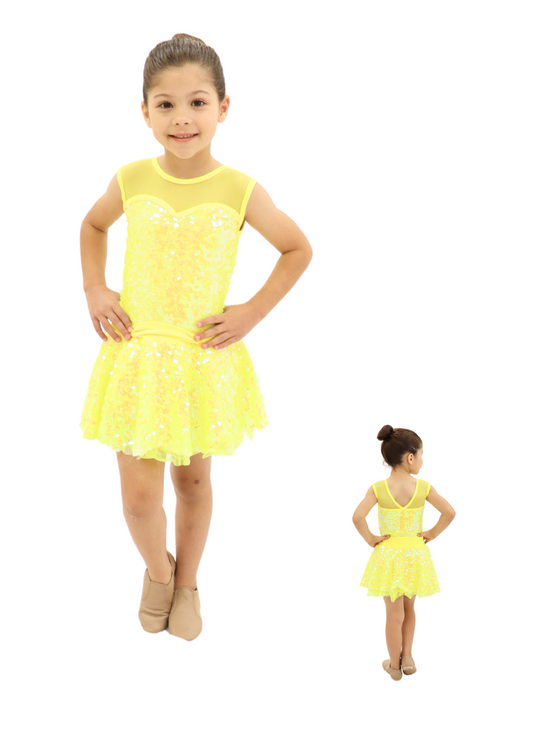 Yellow Sparkle Tutu