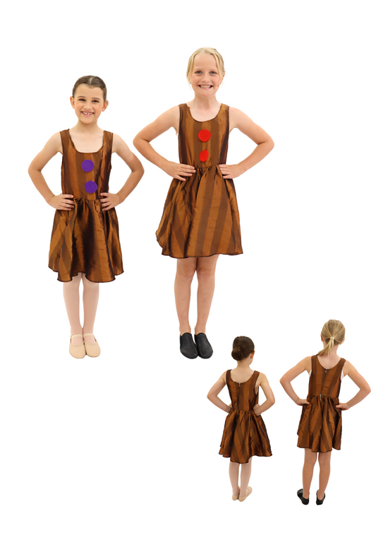 Gingerbread Gold Dresses