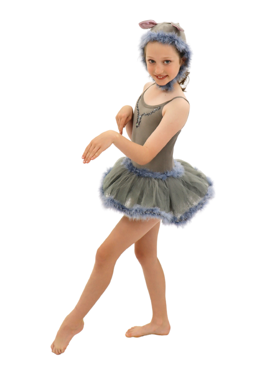 Grey Tutu Dress