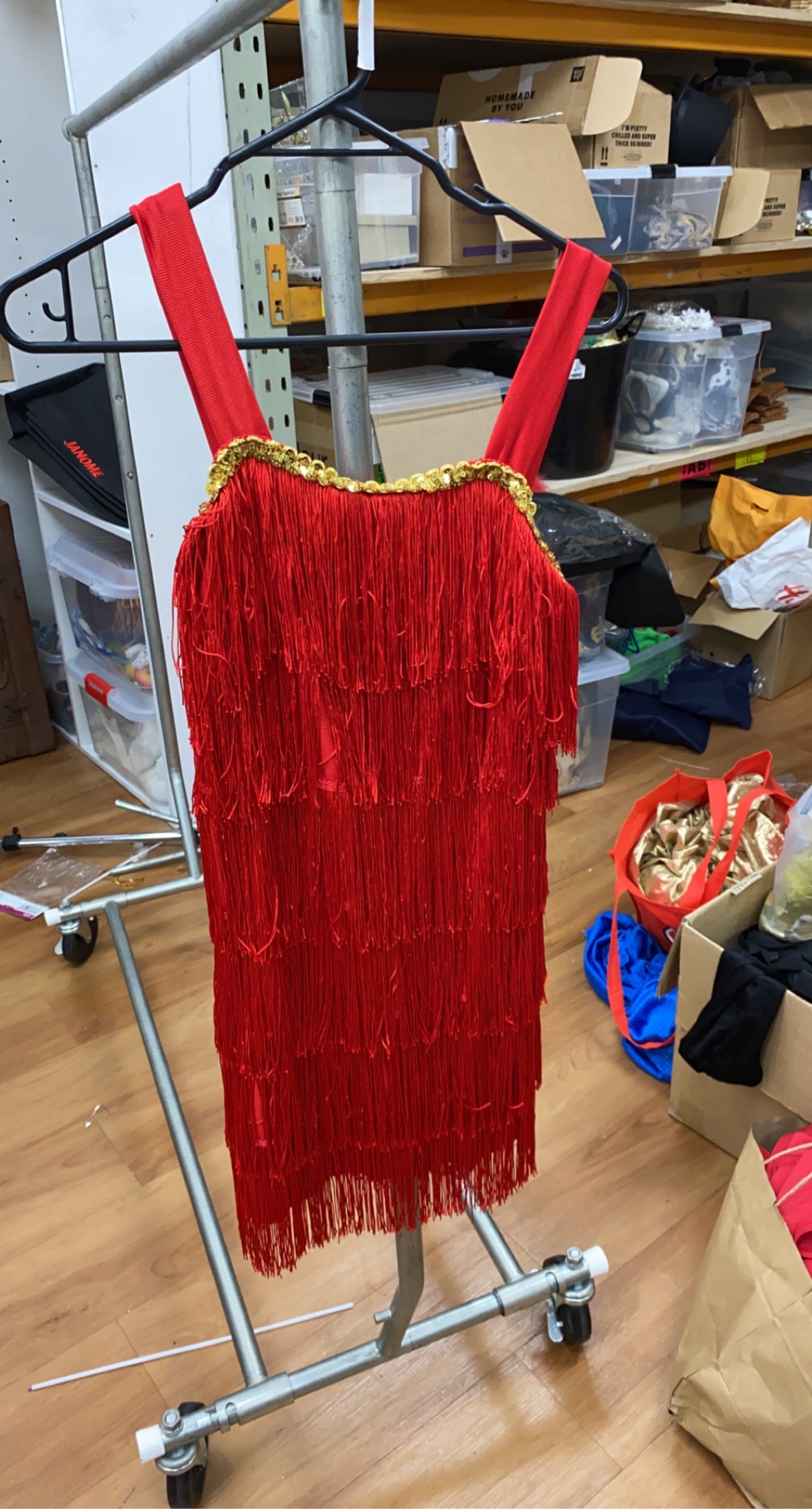 Red Salsa Dress