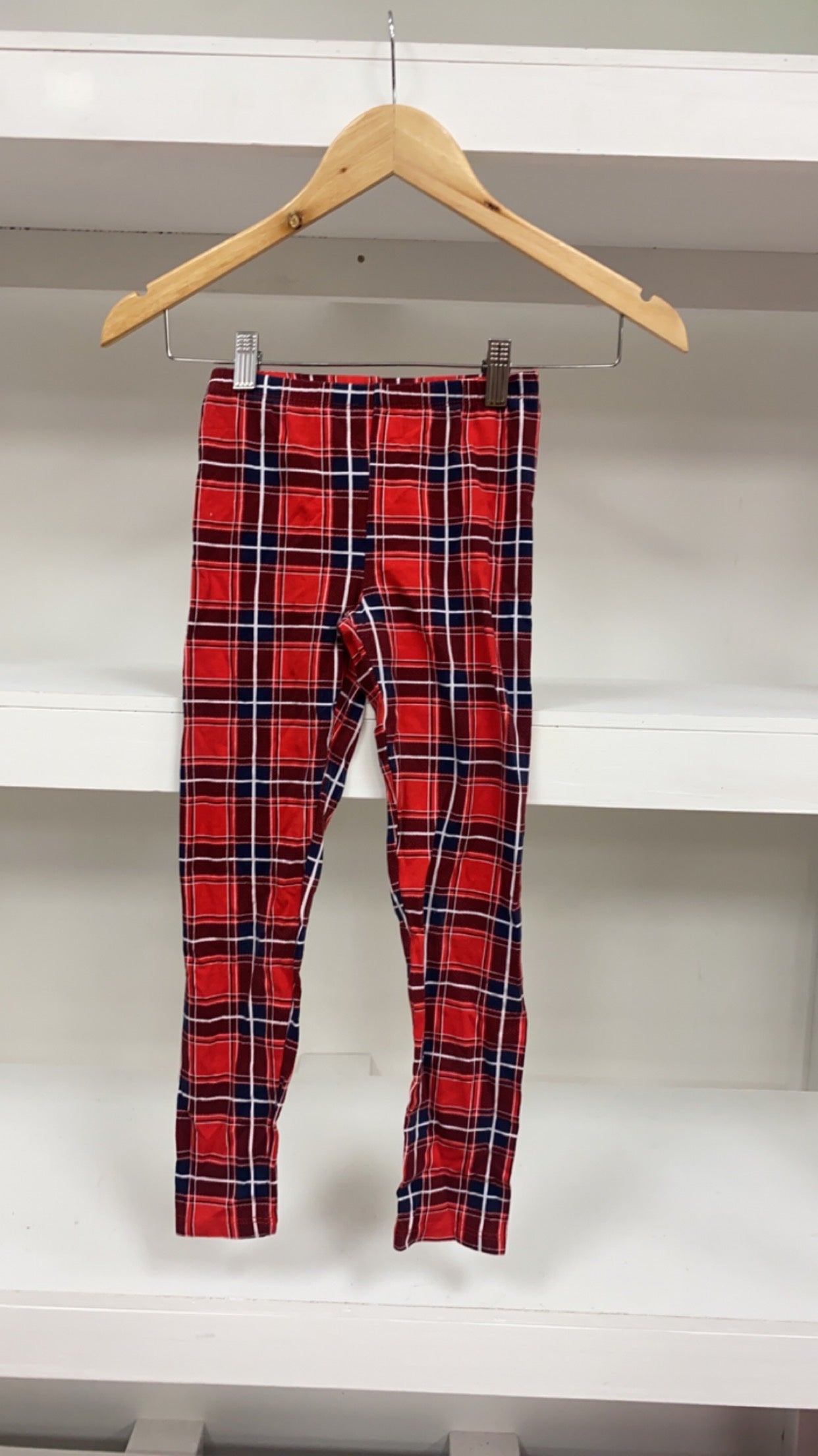 Red Tartan Leggings