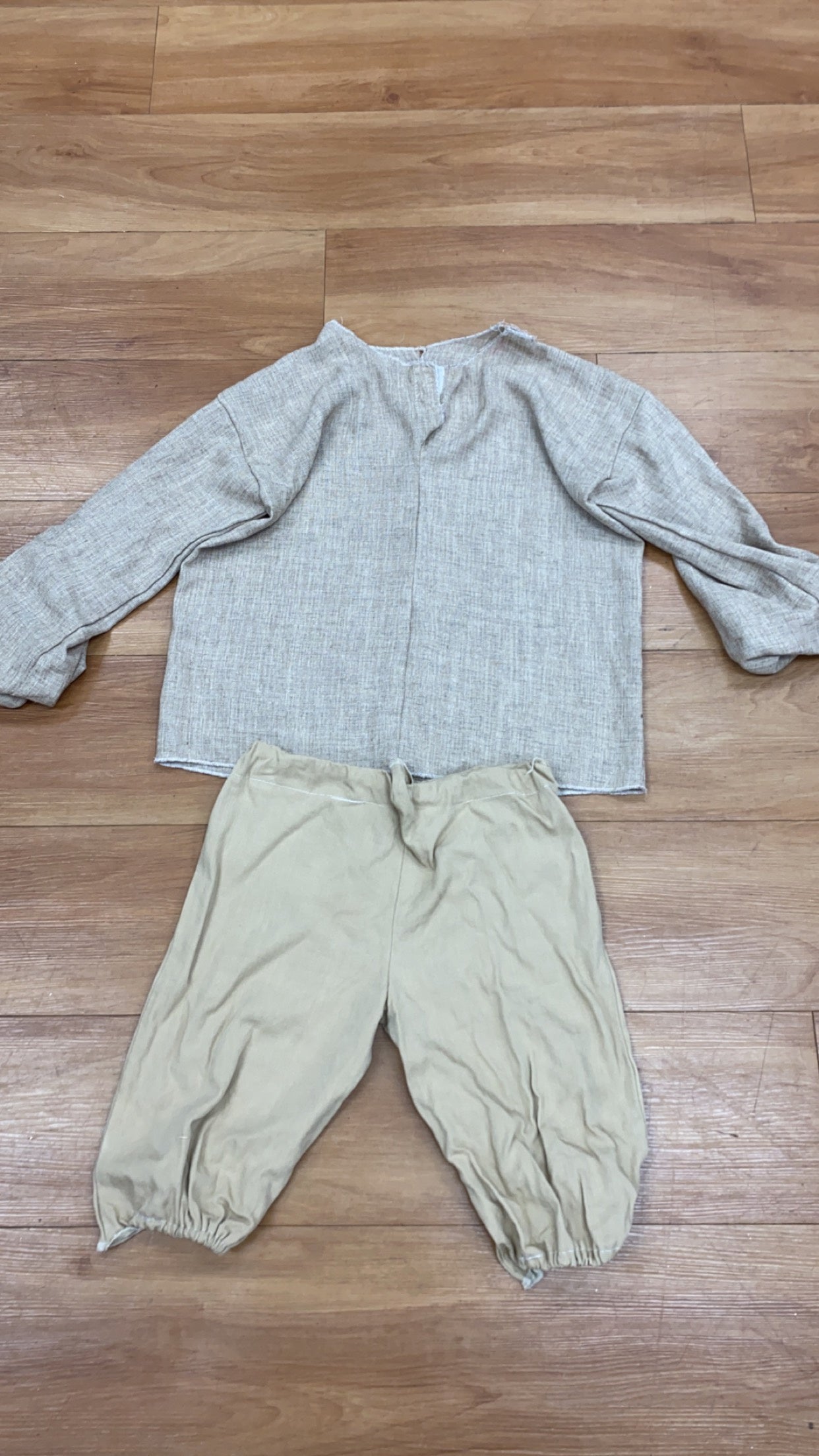 Beige Scarecrow Two-Piece