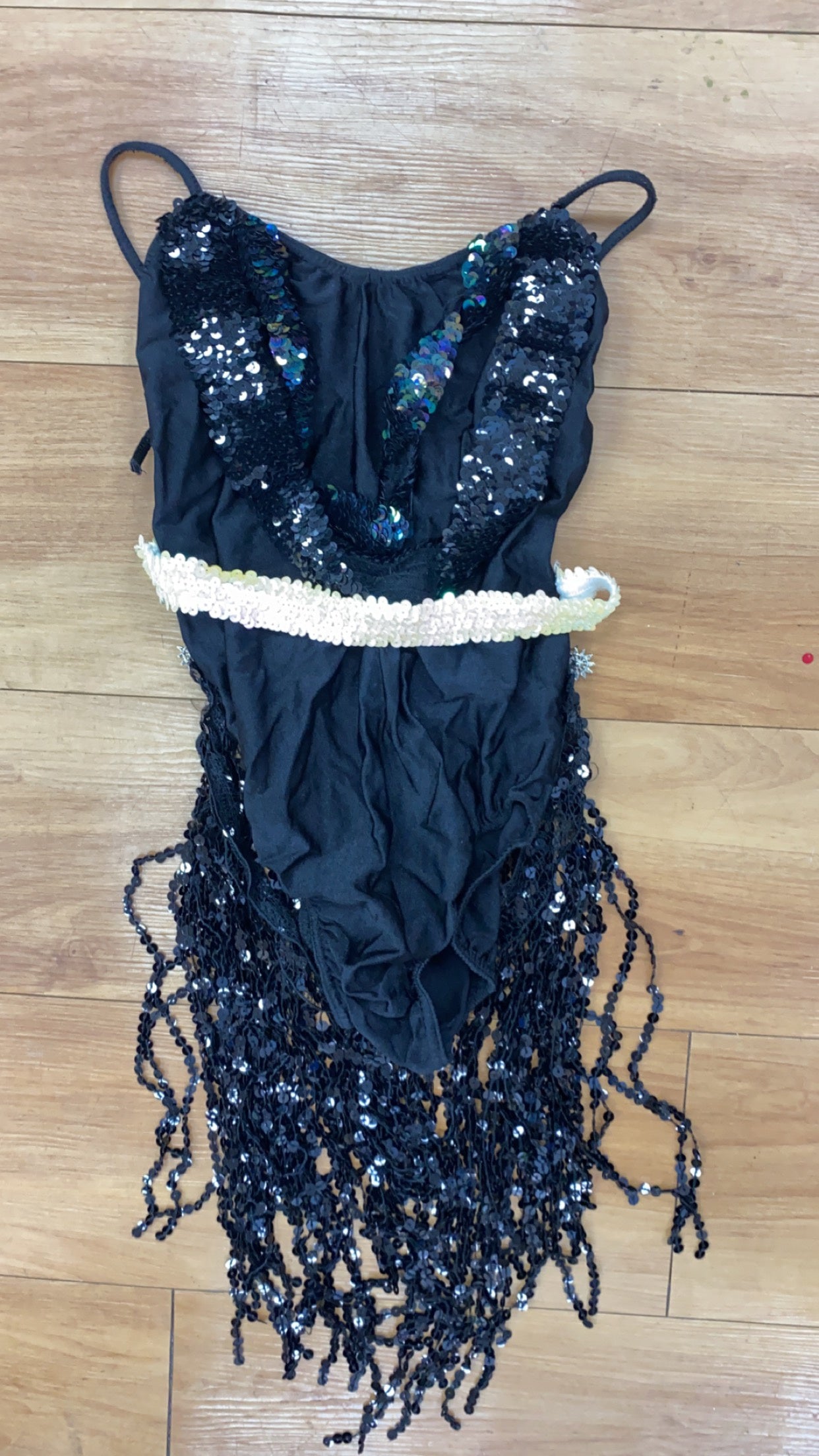 Black Tassel Leotards