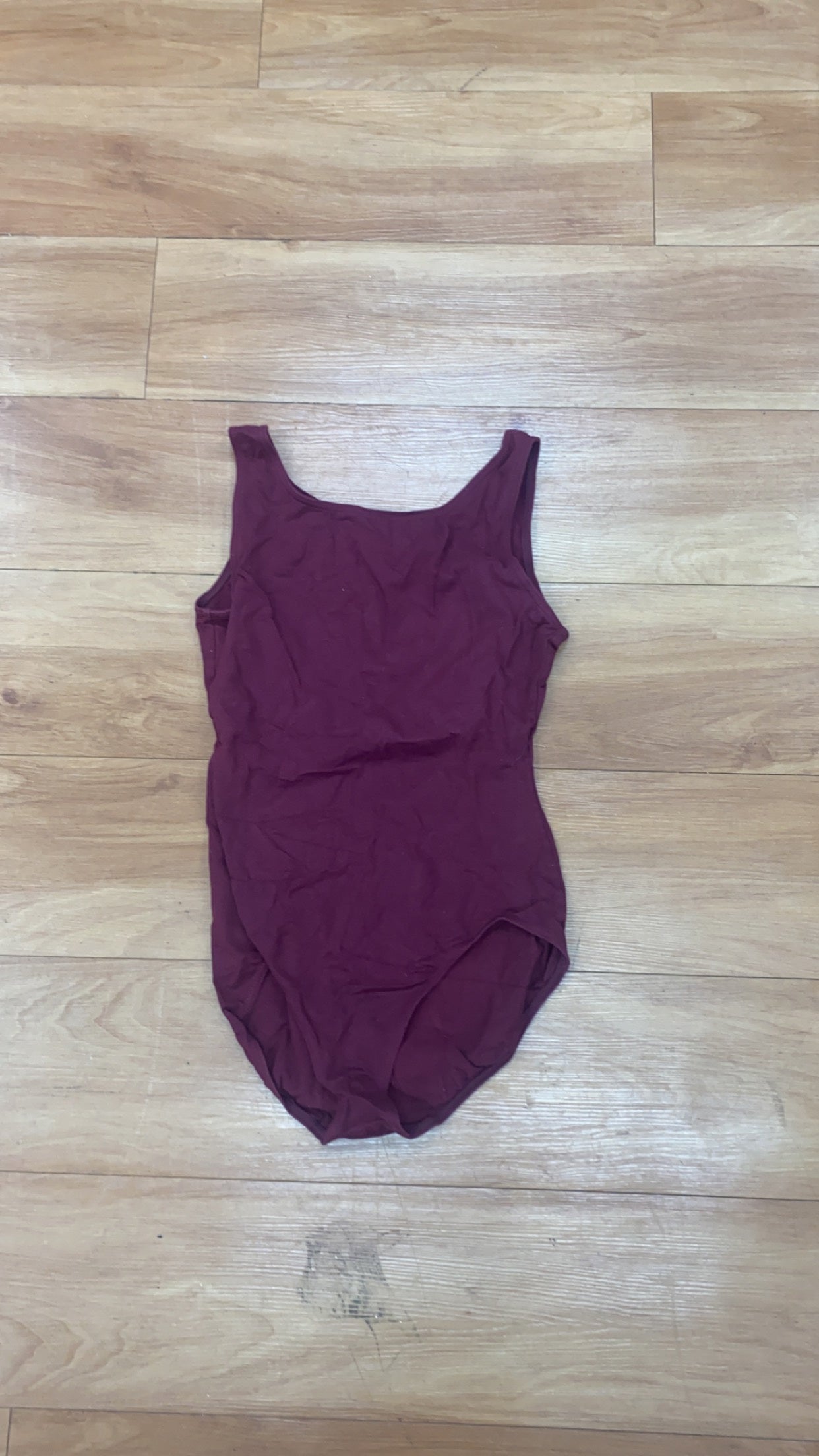 Plain Maroon Leotard