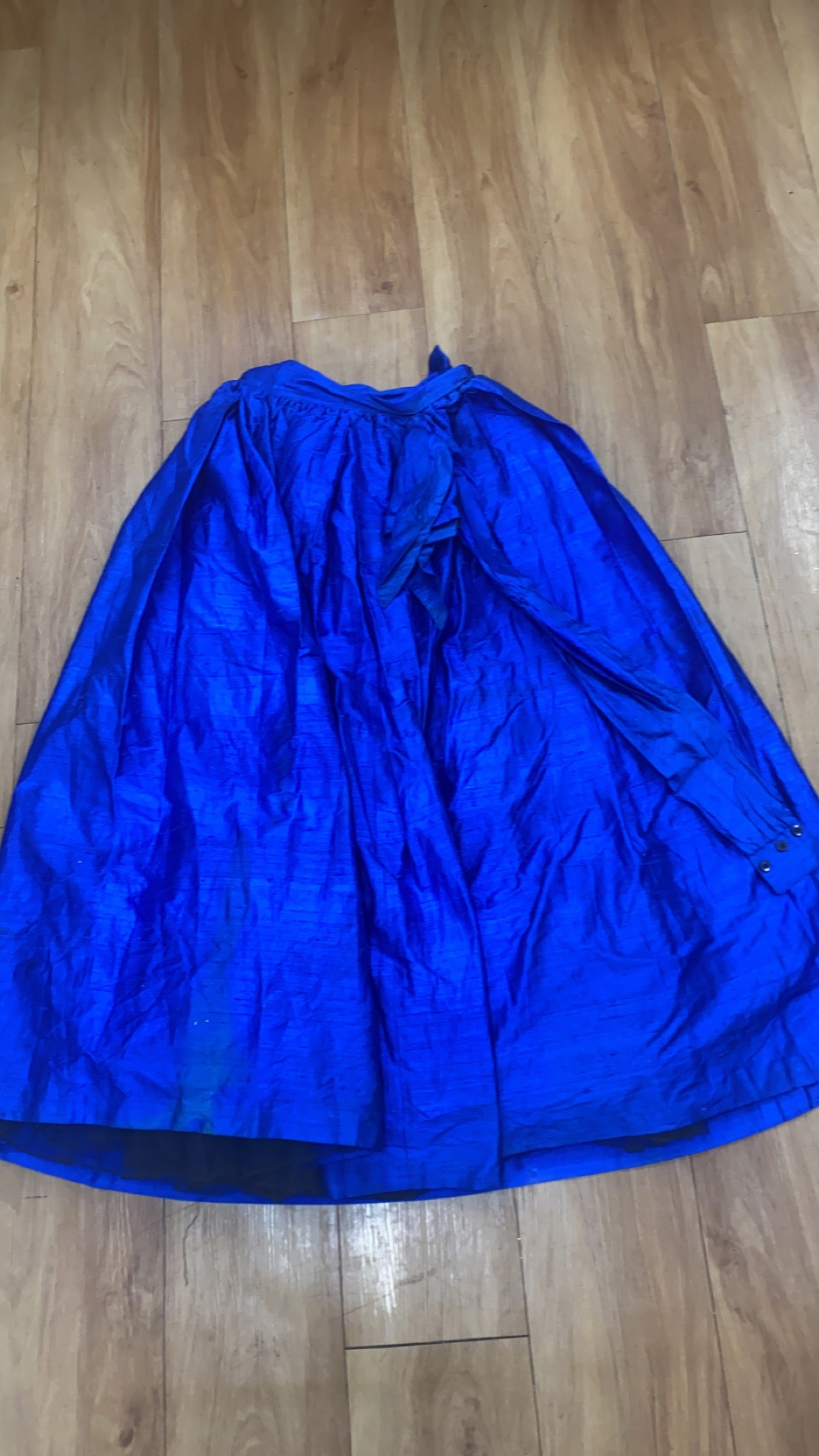 Electric Blue Skirt