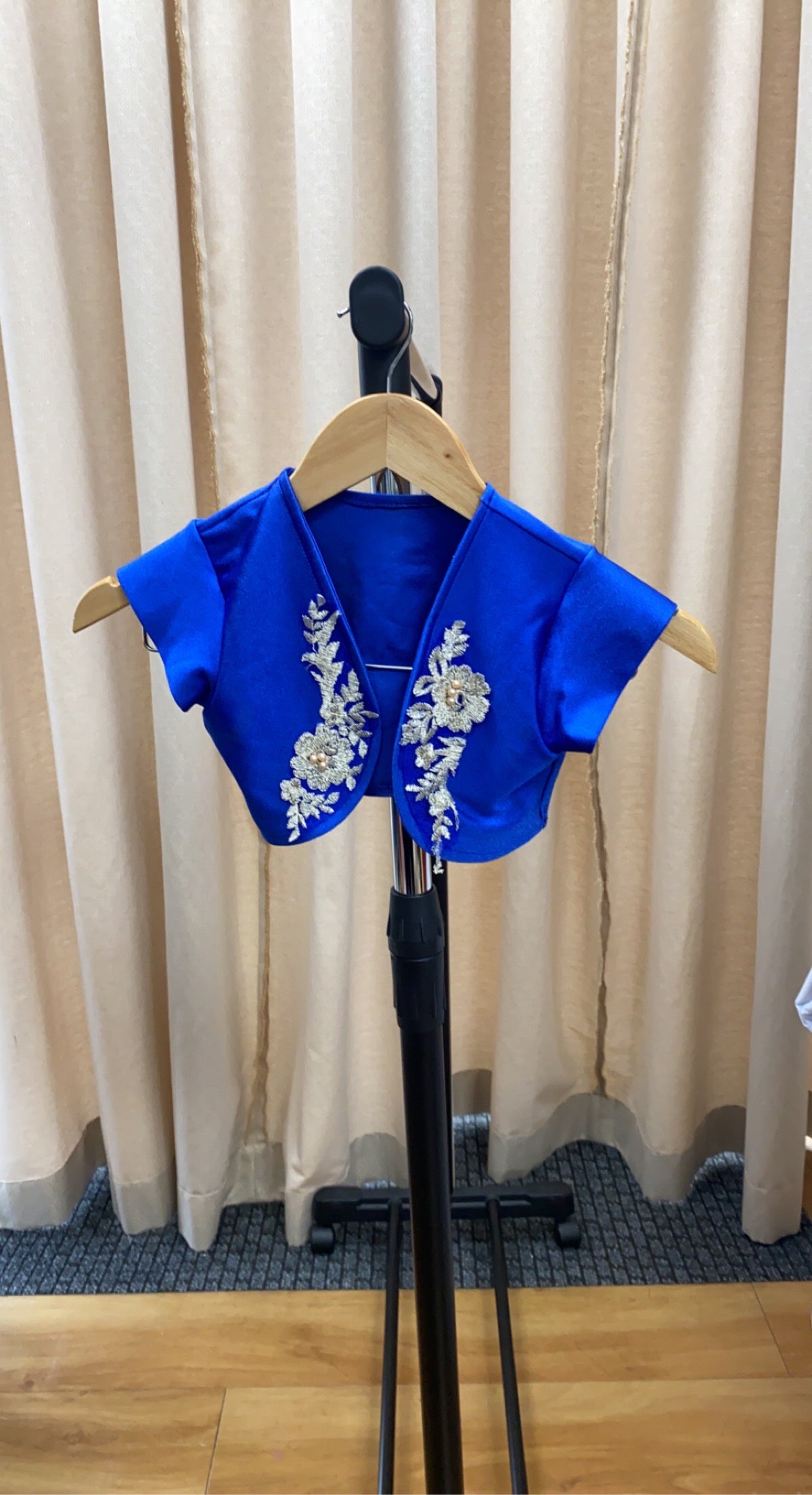 Royal Blue Bolero Jacket