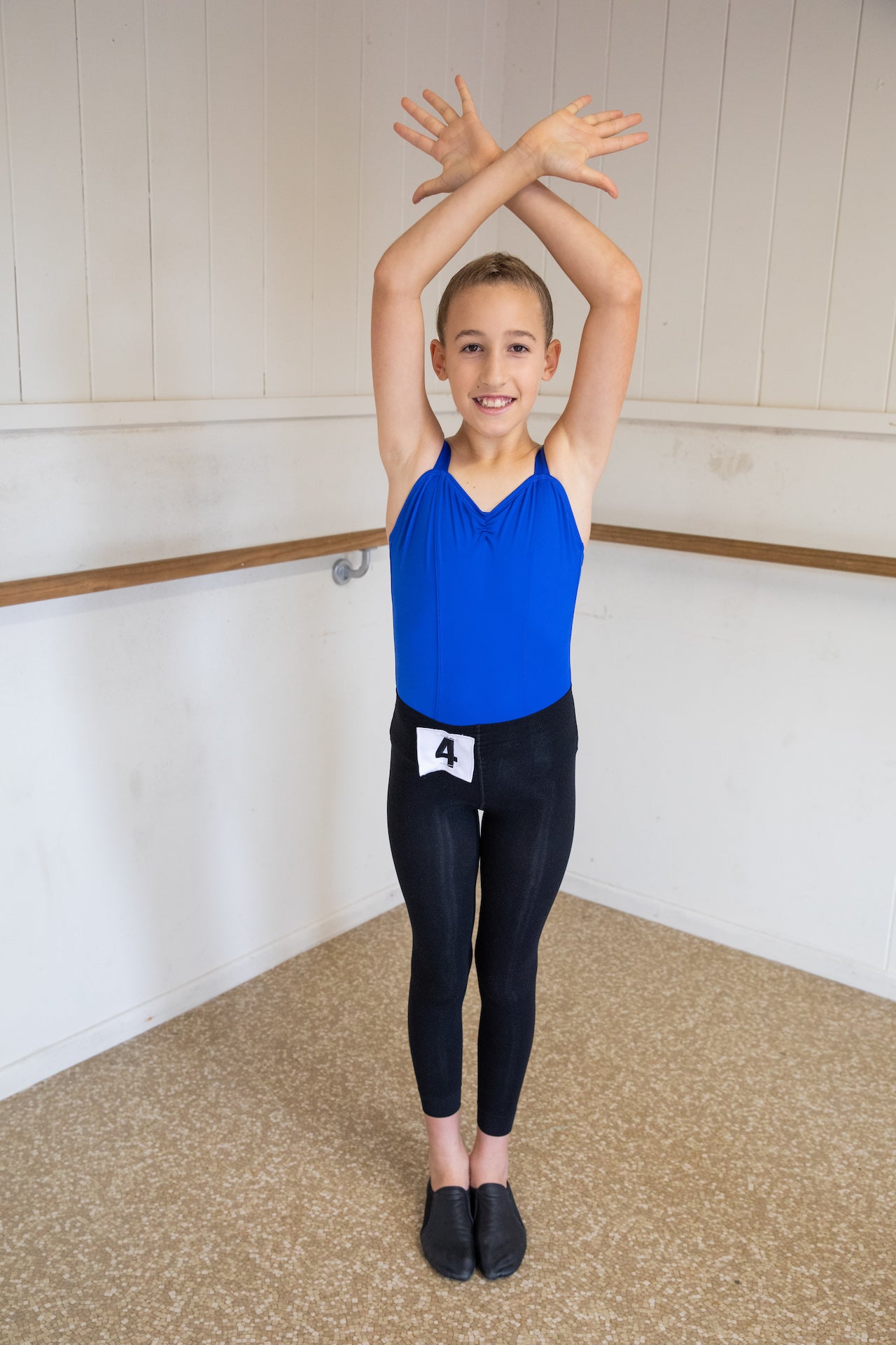 Graded/ Senior Leotard - Bronwyn Royal Blue